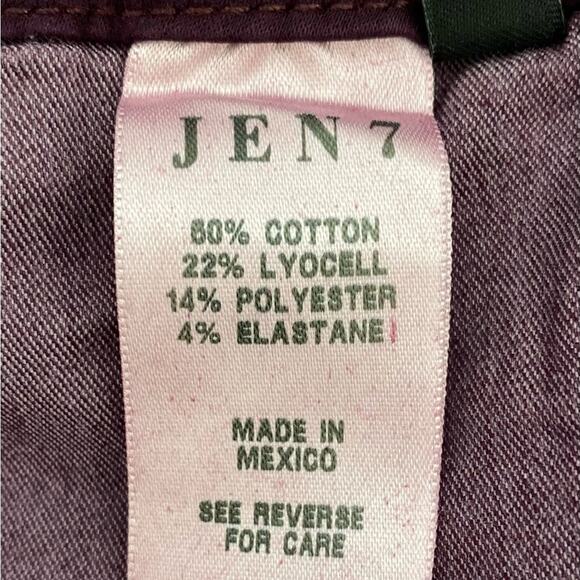 Jen 7 by 7 For All Mankind Jeans in Plum NEW
 Size 6 - Picture 6 of 8